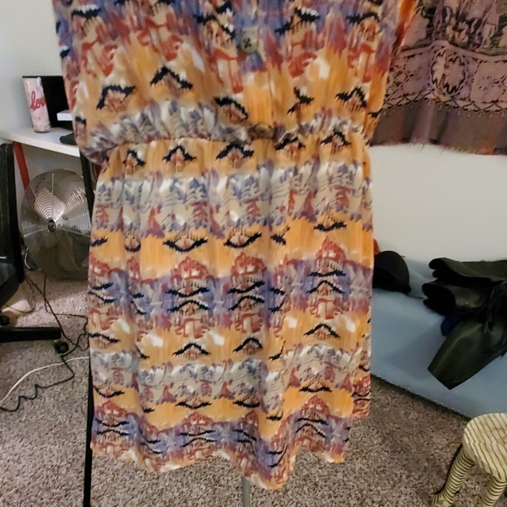 Papaya juniors size L dress EUC - Picture 4 of 7